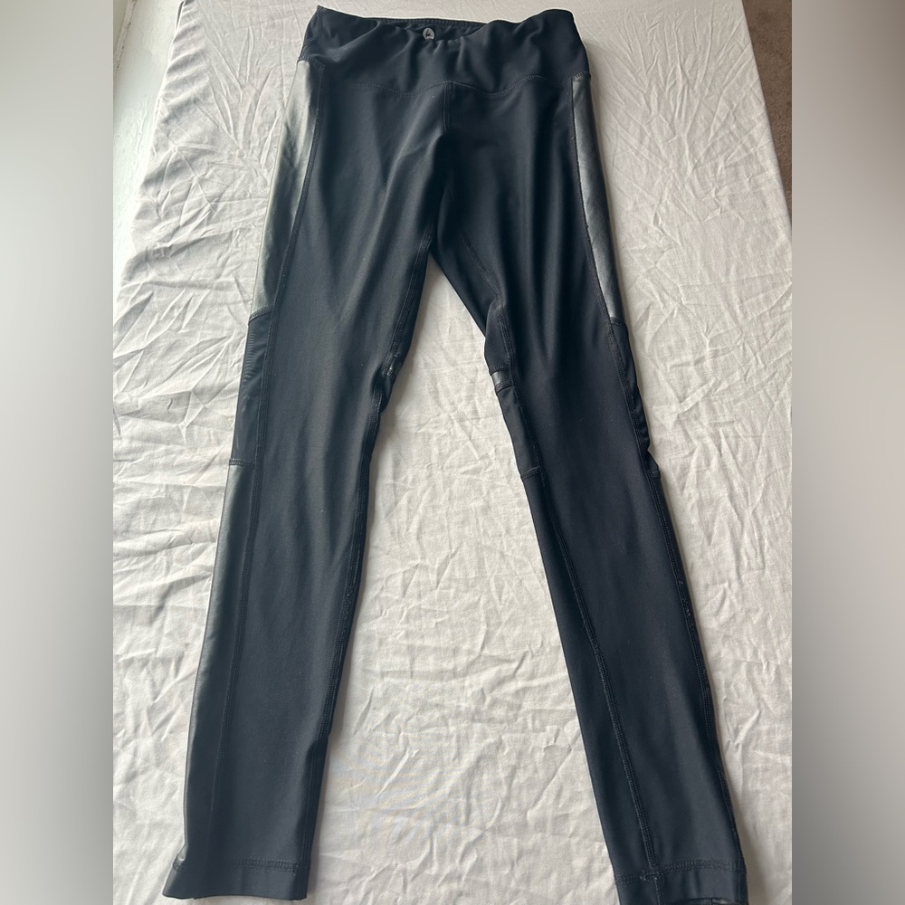 Black Womens Athletic Leggings